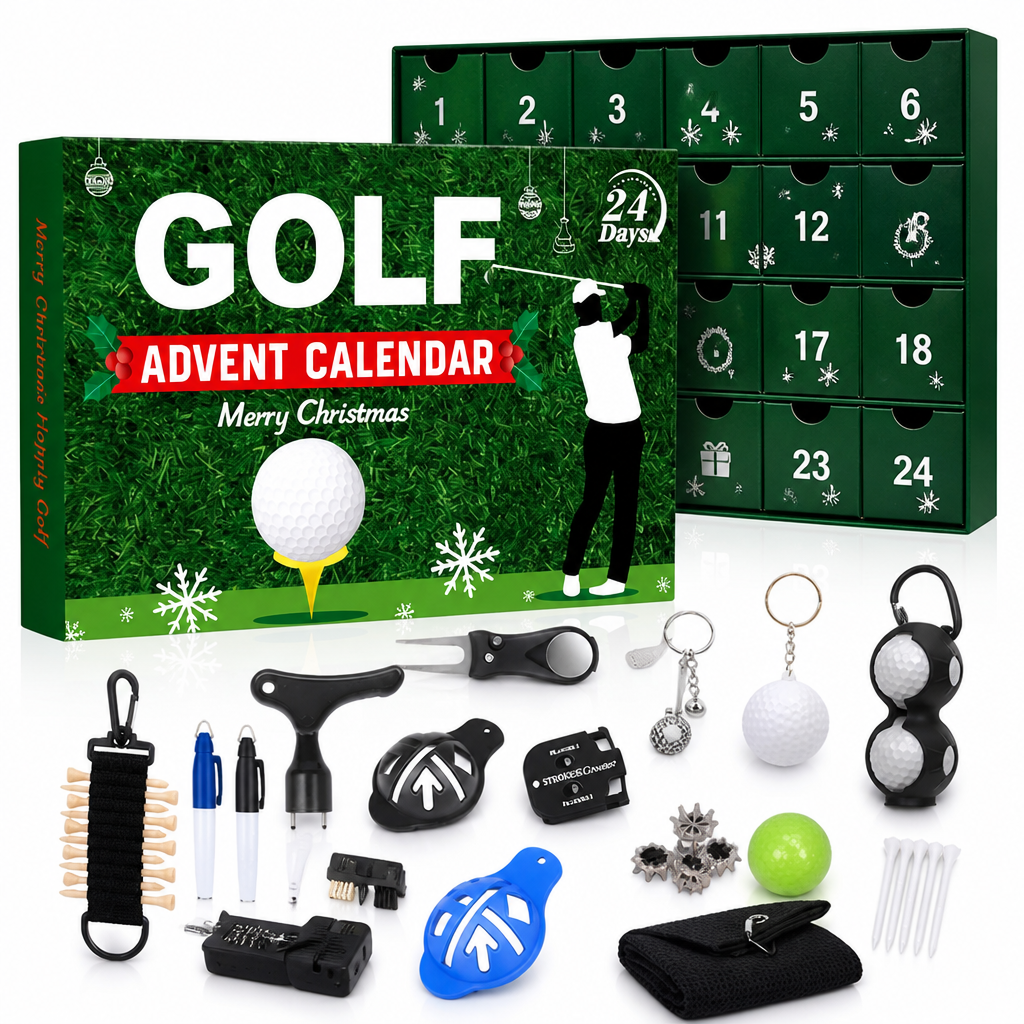 Golf advent calendar contents