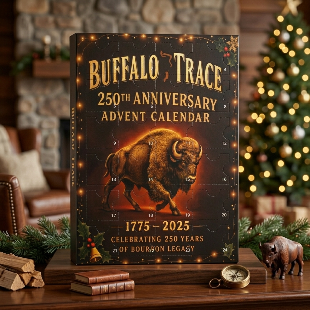 Whiskey calendar ornaments