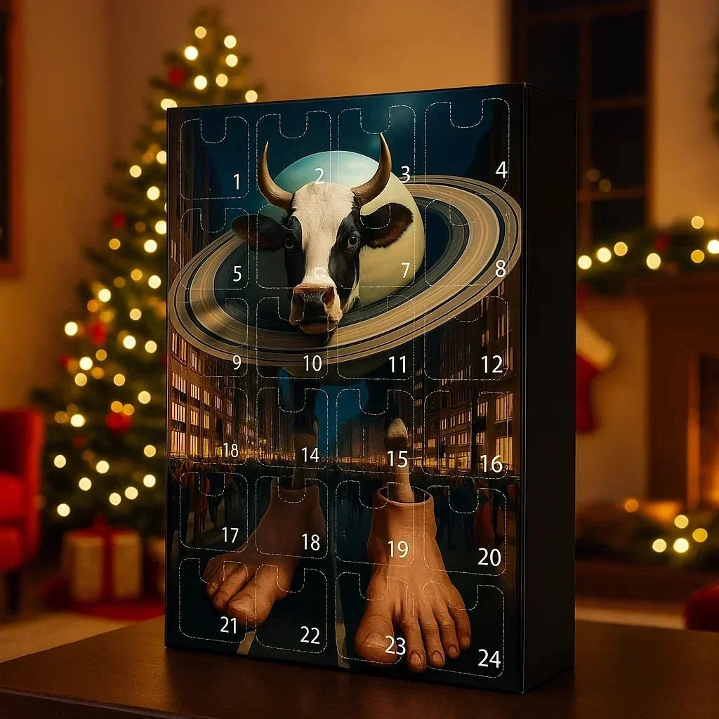 Box advent calendar set