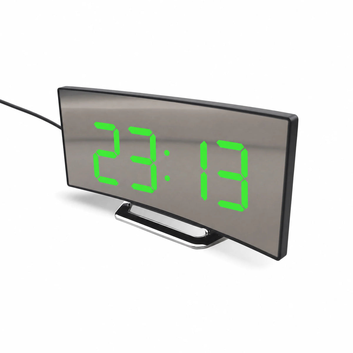 Arden Digital Alarm Clock | LED Display, Adjustable Brightness, USB-C Powered 9