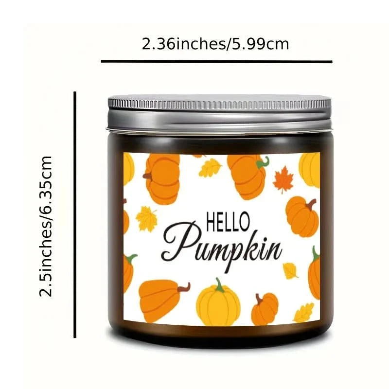 AutumnGlow Scented Candle | Natural Soy Wax, 40-Hour Burn 2