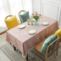 Blythe Elegance Tablecloth | 100% Polyester Rectangular, Woven Design 0