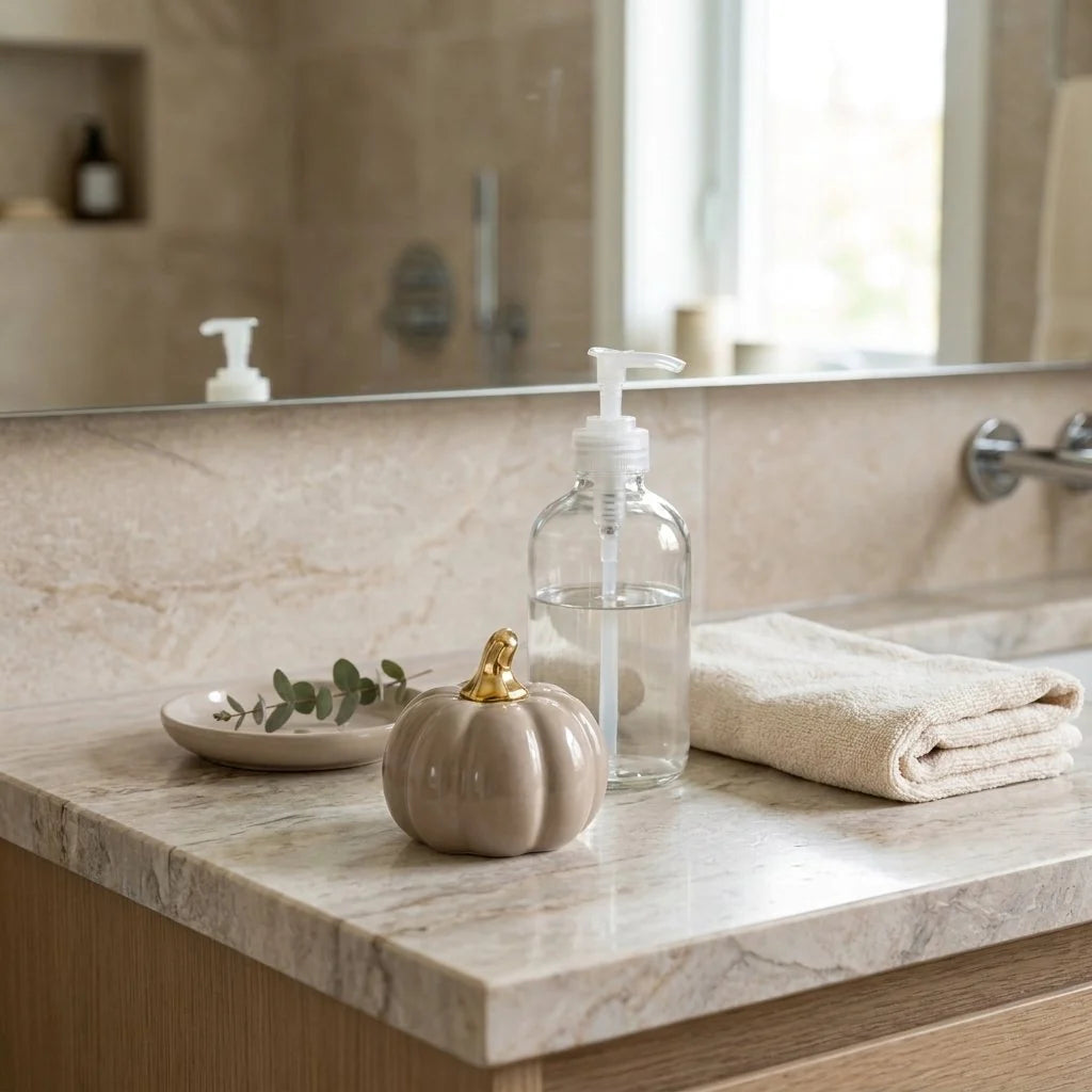 Cera Ceramic Pumpkin | Glazed Finish, Available in Small, Medium, Large 5