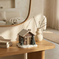 Cove Incense Burner | Rustic Resin Log Cabin Design, Cone Compatible 0
