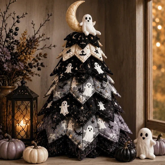 Cozmo Quilted Halloween Centerpiece | 3D Fabric Craft Kit, 30 cm Tall 10
