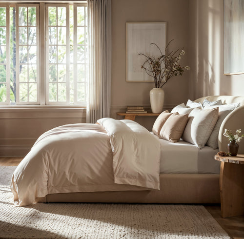 Elysia Duvet Set | 1000TC Cotton, Soft Finish, King Size Duvet Cover 8