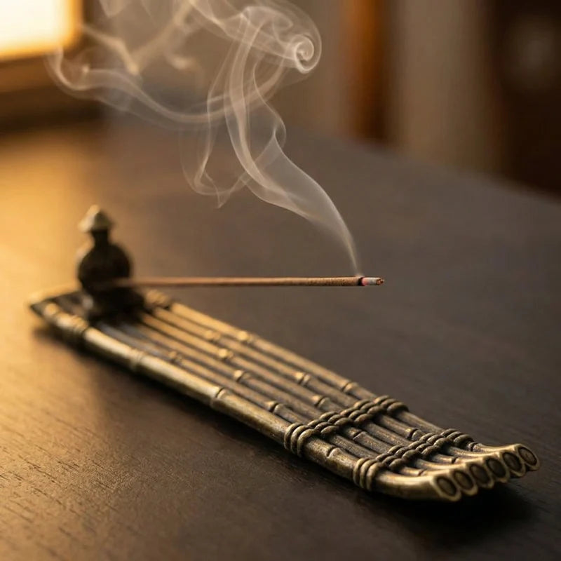 Faro Incense Burner | Alloy Metal Fishing Boat Design, Holds Incense Sticks and Palo Santo 8