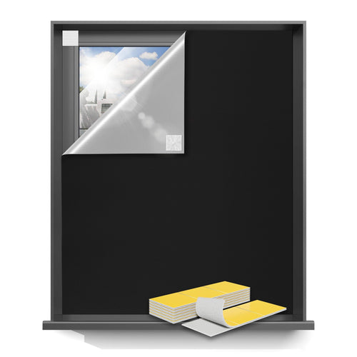Gavren Blackout Window Shades | High-Density Polyester, Removable Fasteners 0
