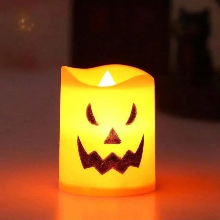 Ginger Lighted Pumpkins | Flameless LED, Battery Operated, Unique Carved Faces 3