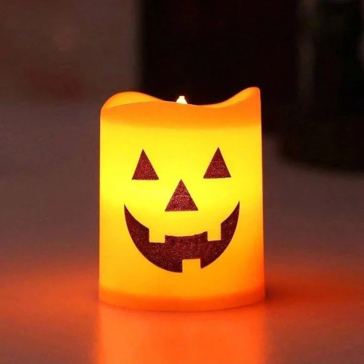 Ginger Lighted Pumpkins | Flameless LED, Battery Operated, Unique Carved Faces 4