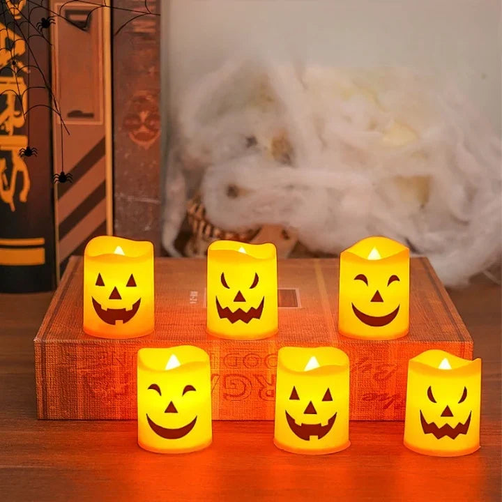 Ginger Lighted Pumpkins | Flameless LED, Battery Operated, Unique Carved Faces 5