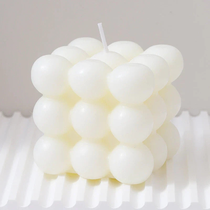 Gleam Aroma Cube Candle | Handmade Soy Wax, Decorative Design 0
