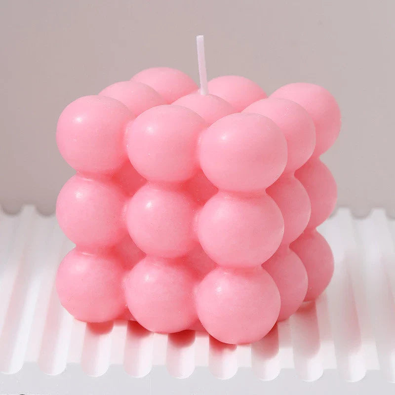 Gleam Aroma Cube Candle | Handmade Soy Wax, Decorative Design 6