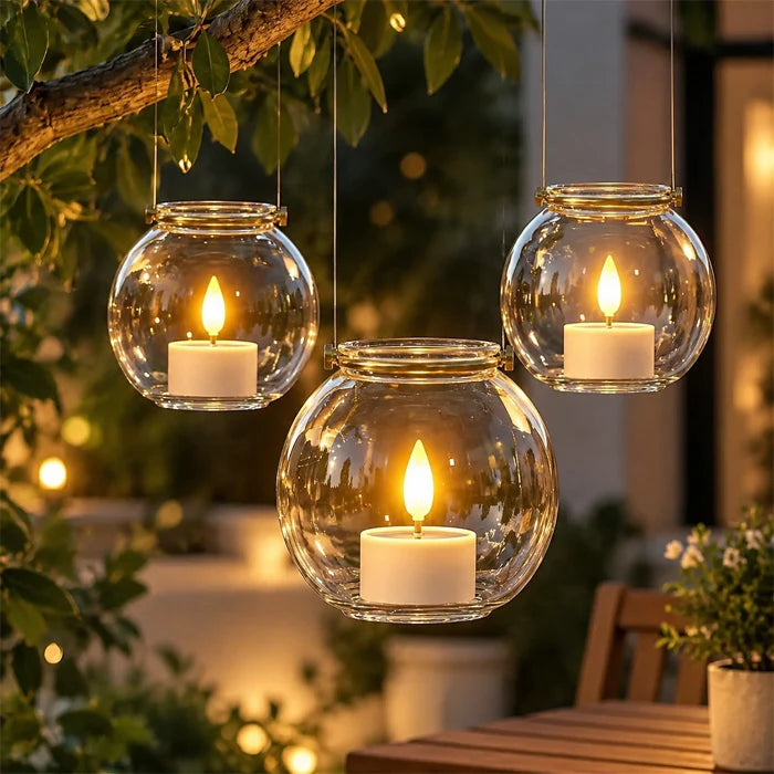 Gleam Solar Candle | Waterproof, Flickering Warm Light 5