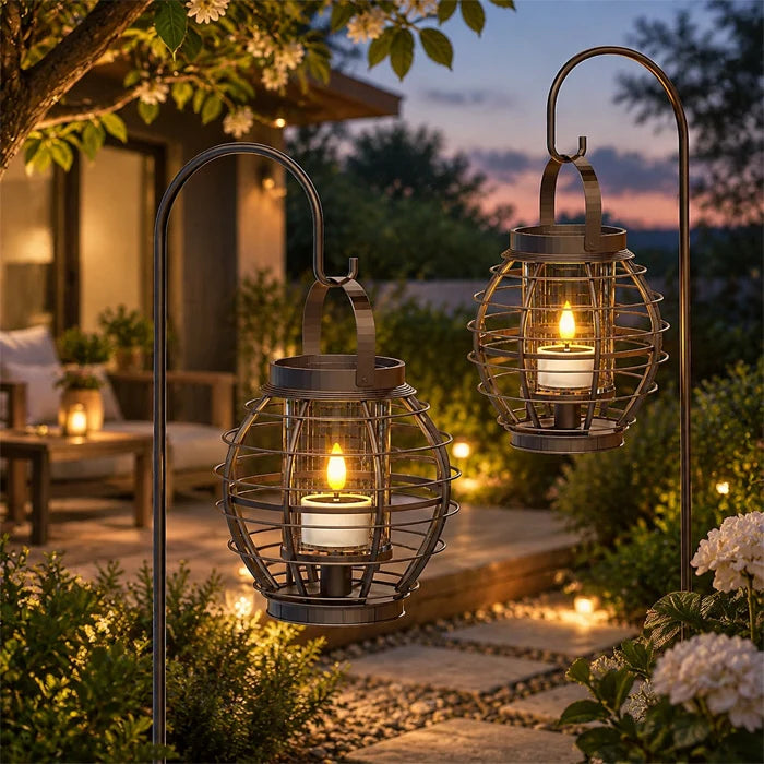 Gleam Solar Candle | Waterproof, Flickering Warm Light 7
