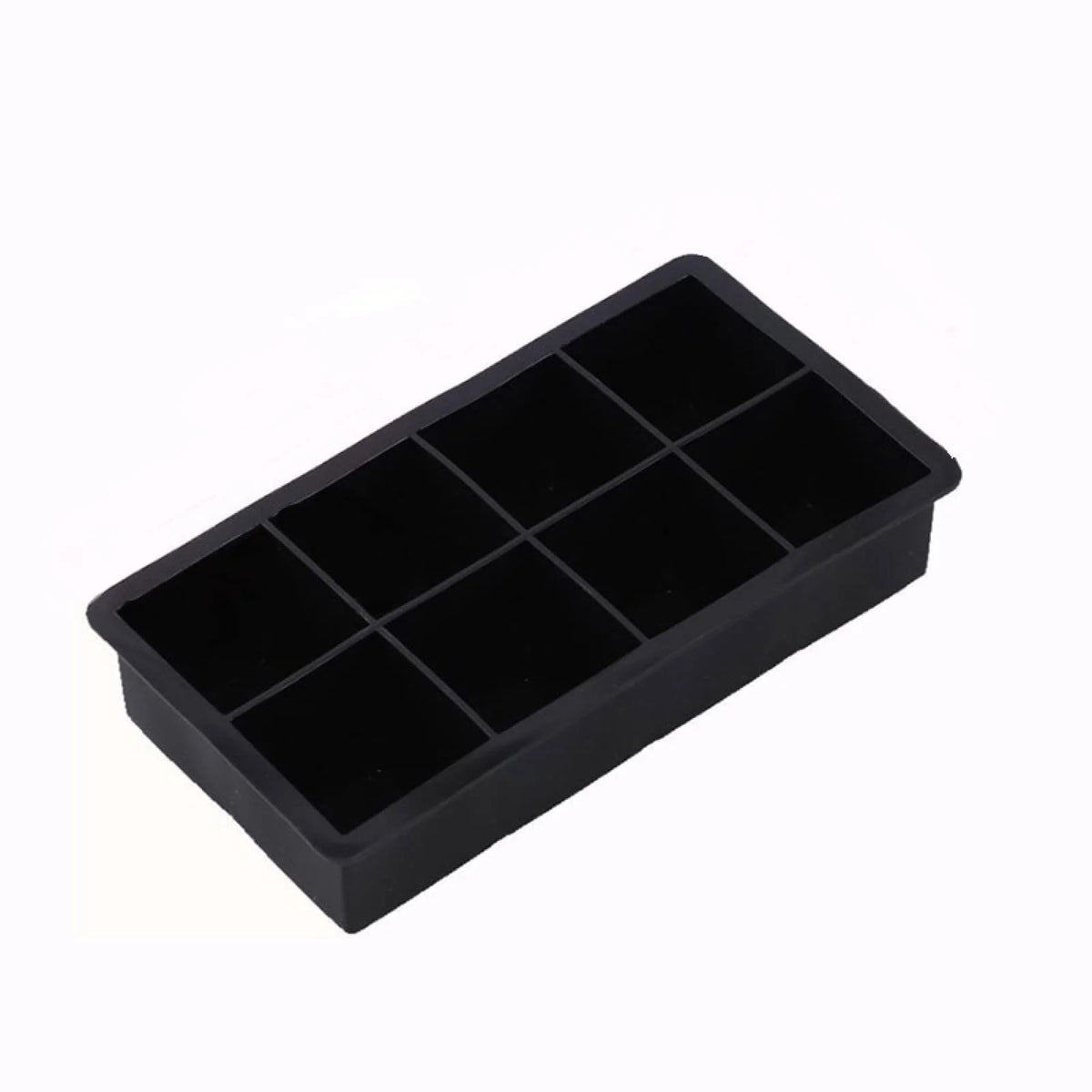 Glenna Large Ice Cube Tray | Flexible Silicone, Jumbo Ice Molds 0