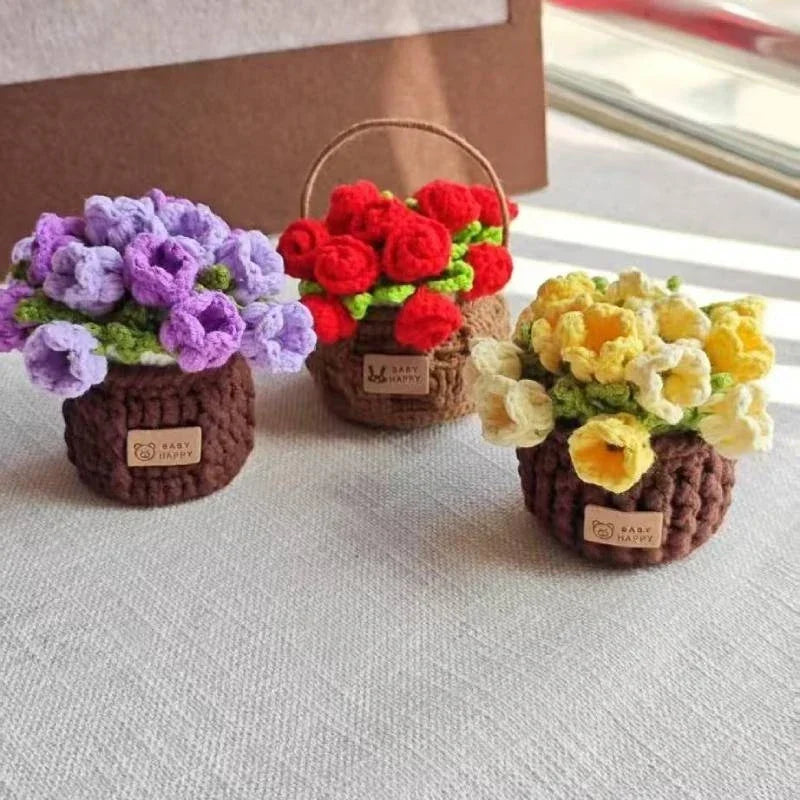 Glenna Rose Coaster Set | Crochet Floral Design, Table Mats and Coasters 3