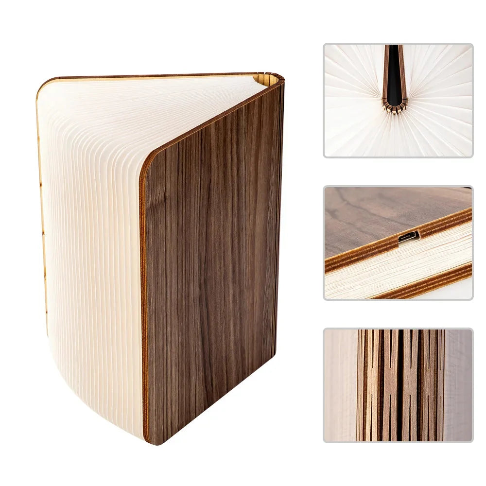 Glenor Book Lamp | LED, USB Rechargeable, Foldable Design for Reading 6