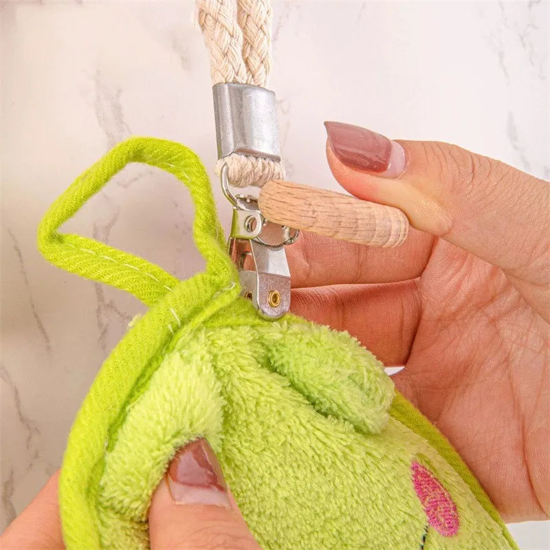 Glenor Towel Clips Set | Cotton Loop, Stainless Steel Hook 4