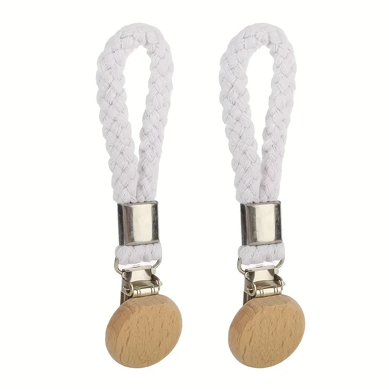 Glenor Towel Clips Set | Cotton Loop, Stainless Steel Hook 7