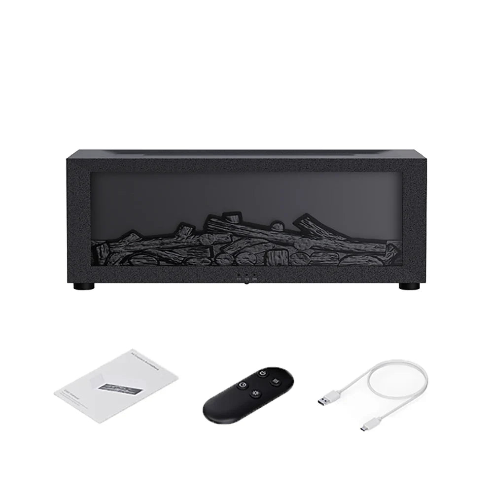 Glimmer Aroma Diffuser | Remote Control, RGB Lighting, Electric for Essential Oils 0