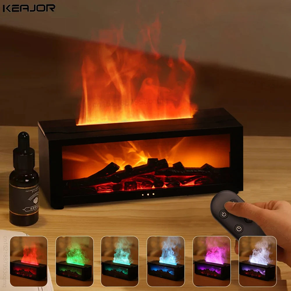 Glimmer Aroma Diffuser | Remote Control, RGB Lighting, Electric for Essential Oils 2