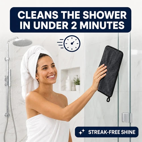 Glimmer Drying Towel Set | Ultra Absorbent Microfiber, Quick Dry, 4 Pieces 4