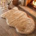 Glimmer Faux Fur Rug | Washable, Non-Slip, Long Hair Design 0