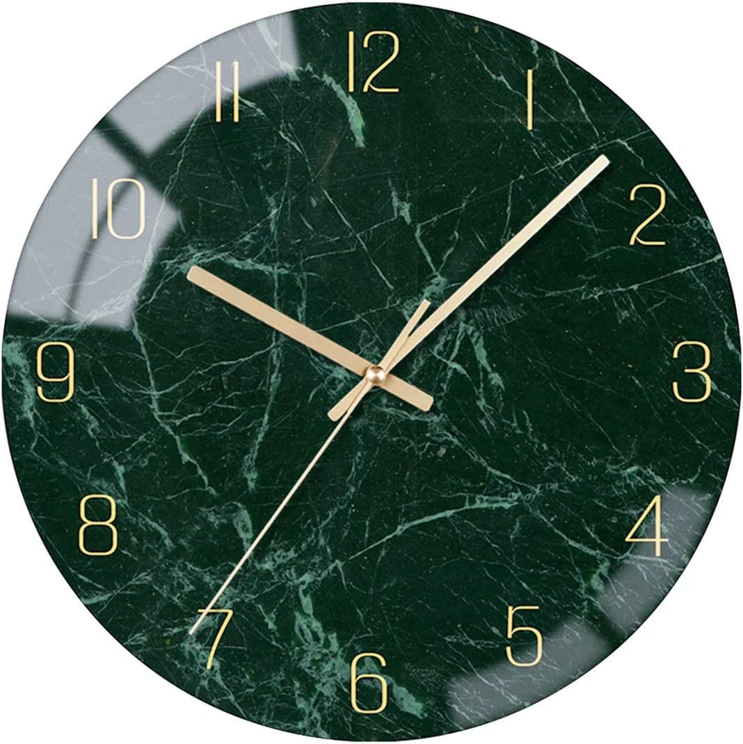 Glint Modern Wall Clock | Artistic 12-Inch Design, Battery Operated 2