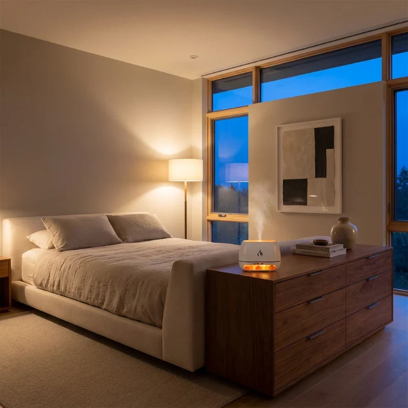 Haven Aroma Diffuser | Ultrasonic, Himalayan Salt, LED Light 2