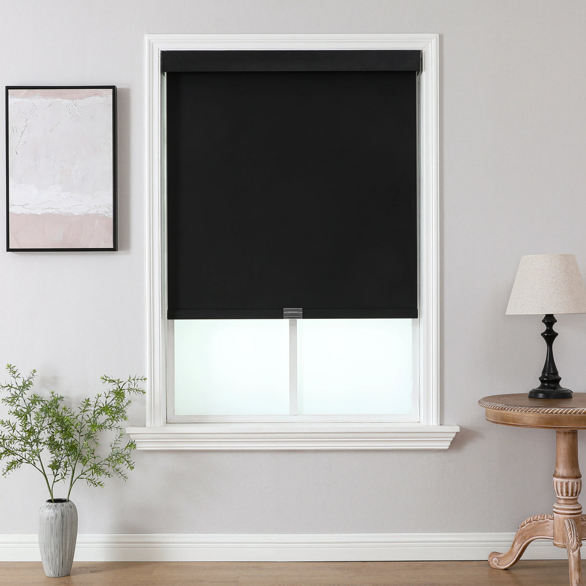 Jovia Blackout Roller Shades | Cordless, 100% Polyester, UV Protection 8