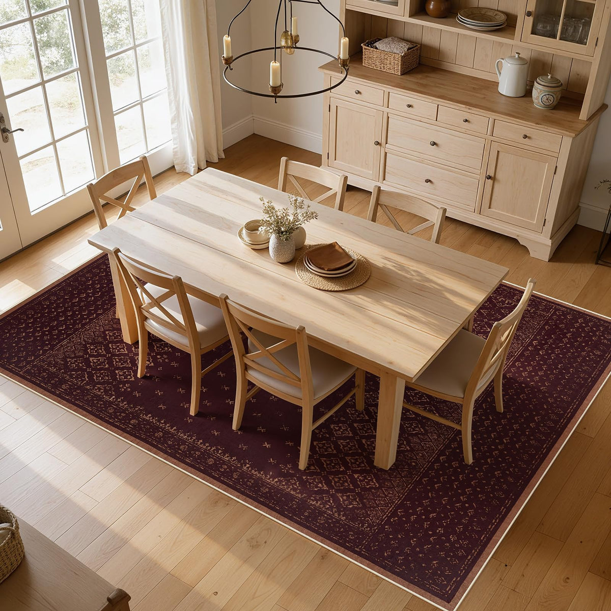 Jovia Washable Rug | Plush Soft Feel, Non-Slip Backing 7
