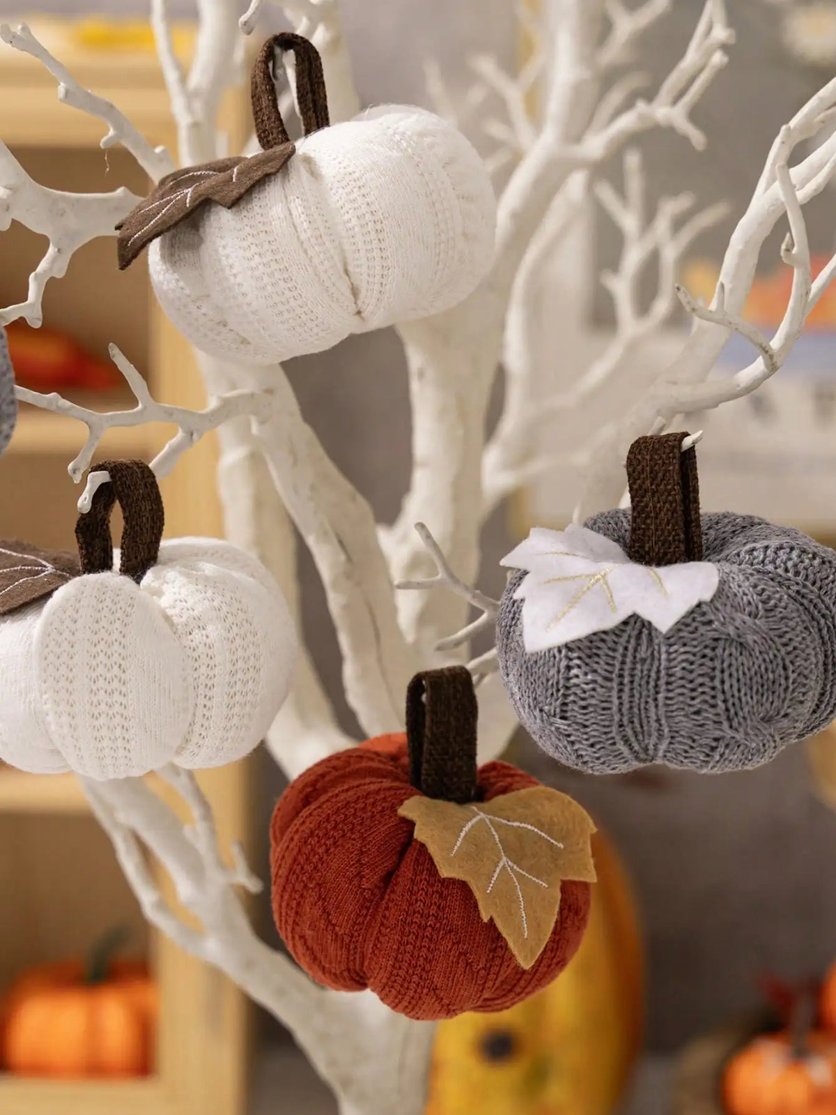 Luna Pumpkin Decoration | Knitted Textile Versatile Design 9