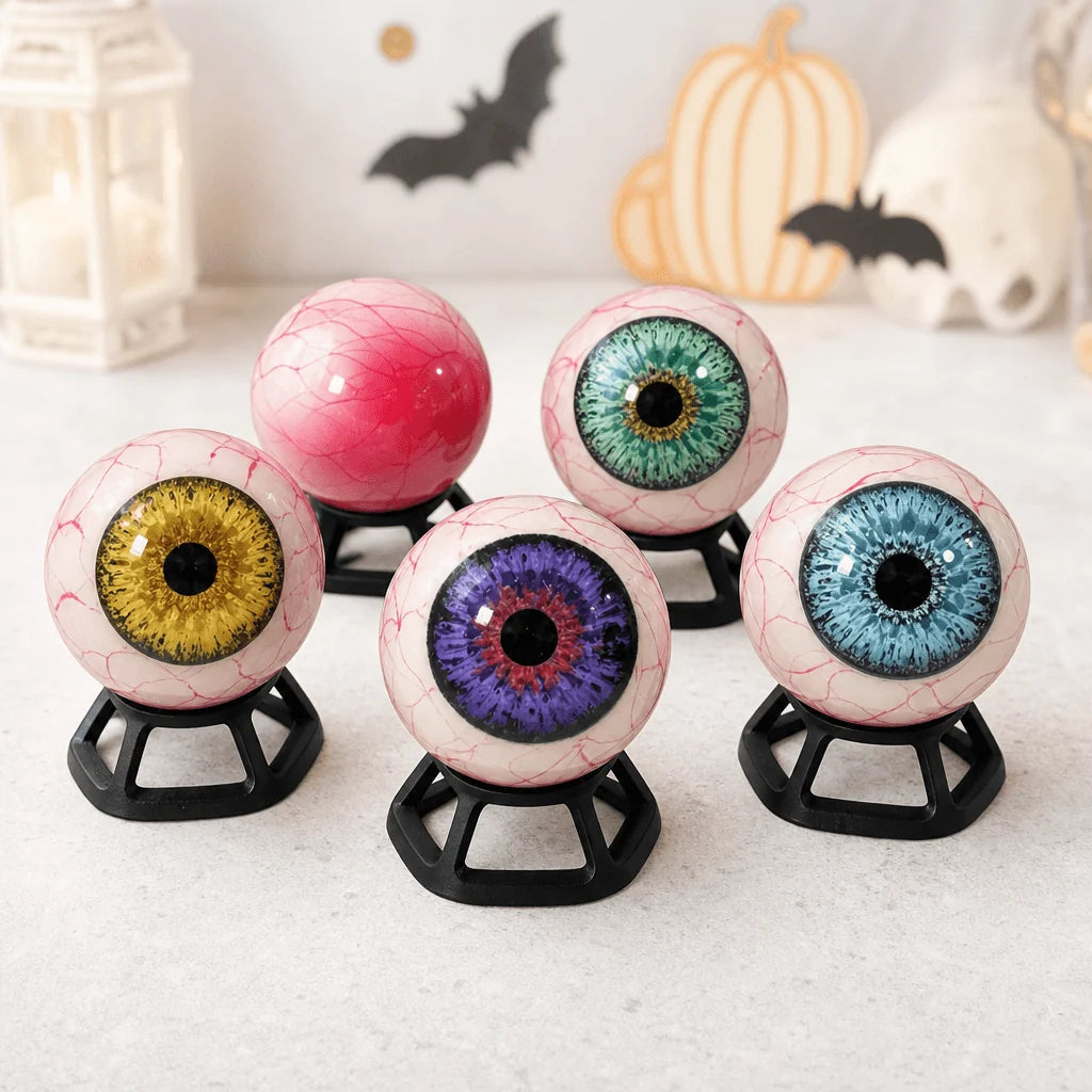 Maverick Eyes Figurine | Hand-Painted Resin Halloween Decor for Indoor & Outdoor Use 1