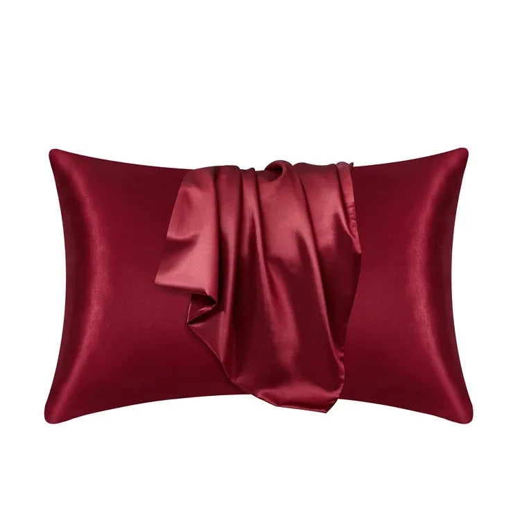 Mira Silk Pillowcases Set | 100% Mulberry Silk, Smooth Finish for Hair 6