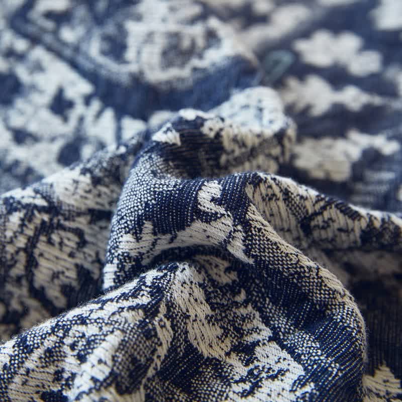 Ola Tribal Quilt | Cotton Gauze, Reversible Design 4