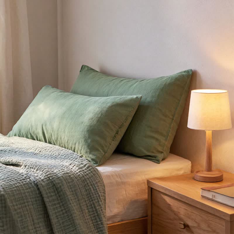 Owl Sage Pillow Covers | Soft Washed Cotton, Multiple Sizes 3
