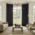 Sable Blackout Curtain | 100% Polyester, Brushed Matte for Bedroom 0