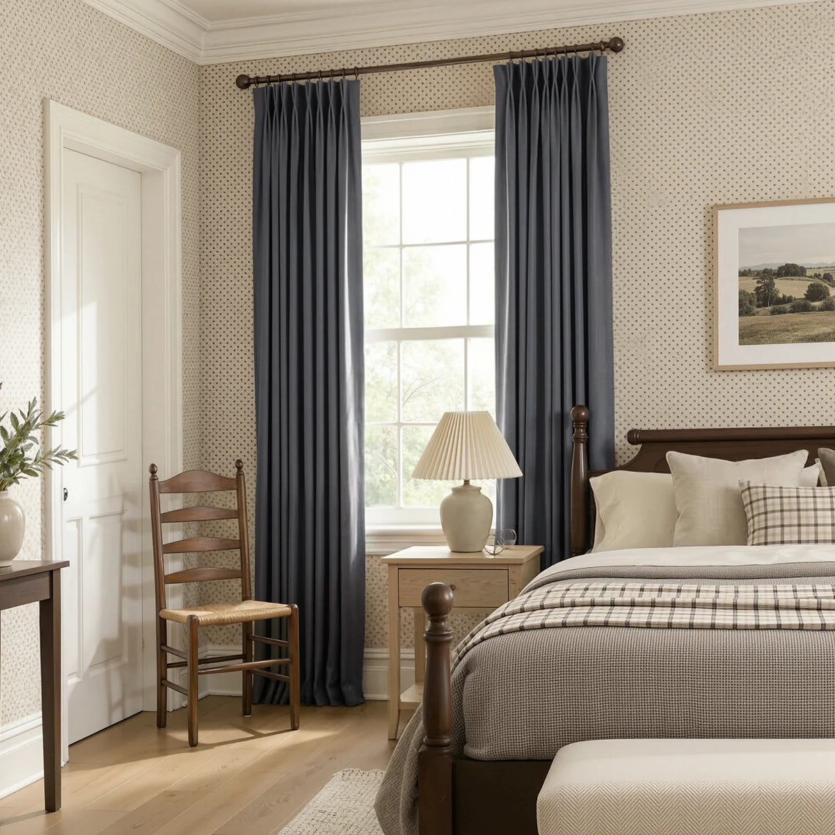 Sable Blackout Curtain | 100% Polyester, Brushed Matte for Bedroom 3