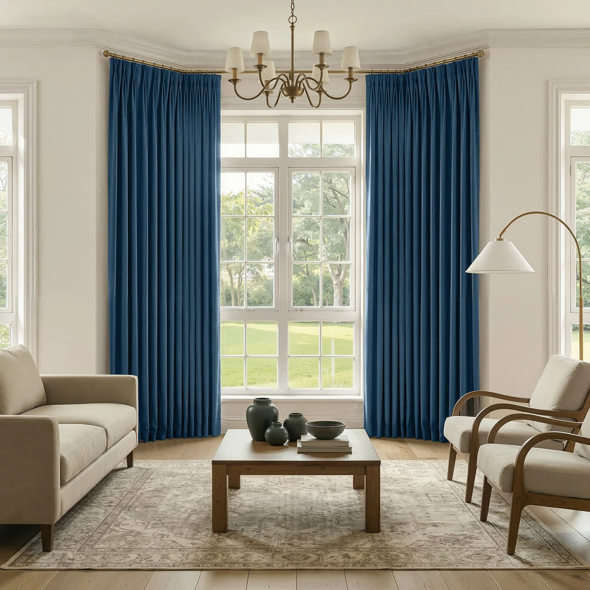 Sable Blackout Curtain | 100% Polyester, Brushed Matte for Bedroom 8