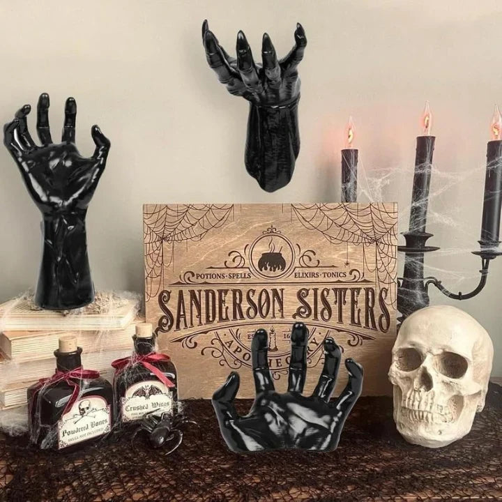 SpookHand Wall Art | Realistic Halloween Decoration, Durable Plastic 1