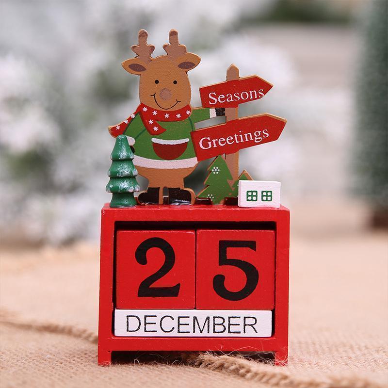Wooden advent calendar styles