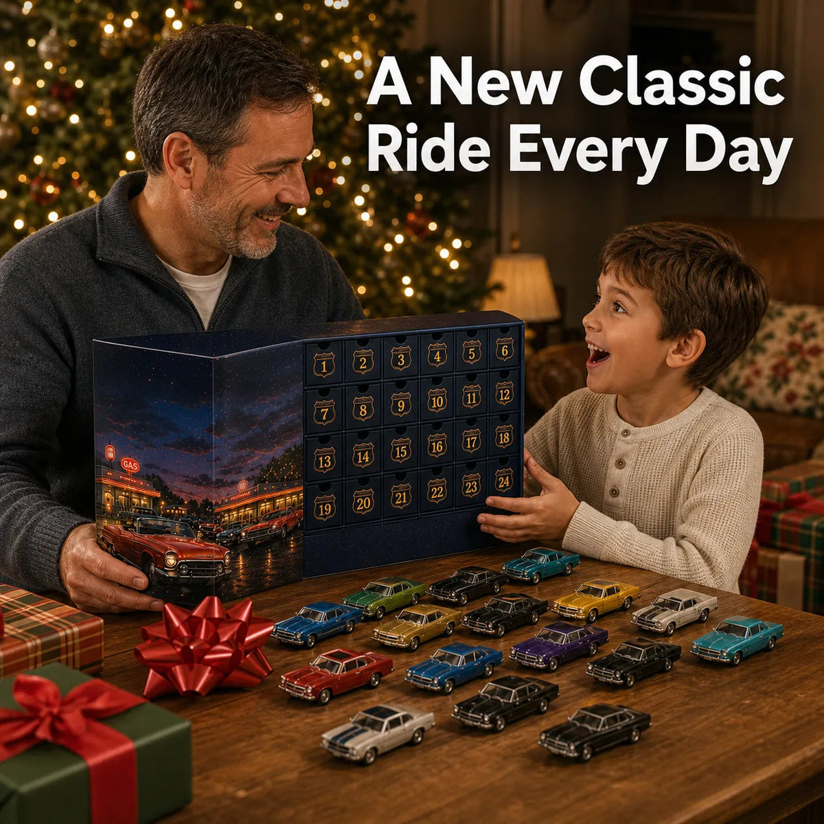 Classic car miniatures