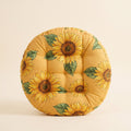Bela Round Cushion in Sunflower, Style Room
