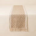 Dune Damask Table Runner in Sandstone, Style Room