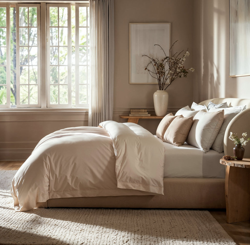 Elysia cotton duvet cover set, view 9