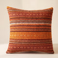 Evoa Geometric Cushion Cover in Sunset Stripe, Style Room