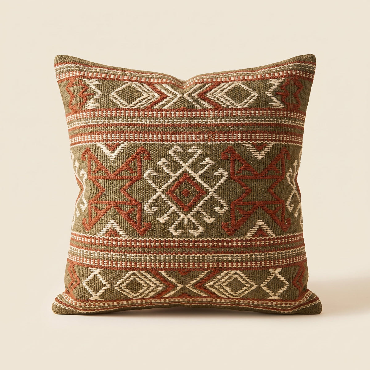 Evoa Geometric Cushion Cover in Tribal Blend, Style Room