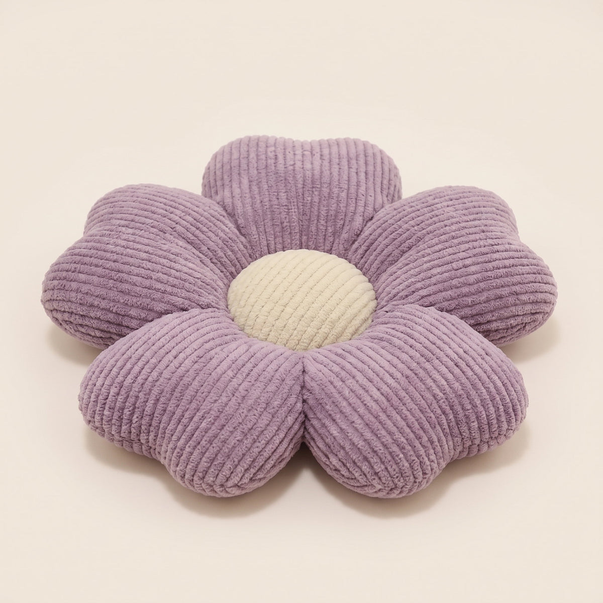 Flora Flower Cushion in Purple, Style Room