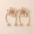 Haven Floral Tiebacks in Cream, Style Room